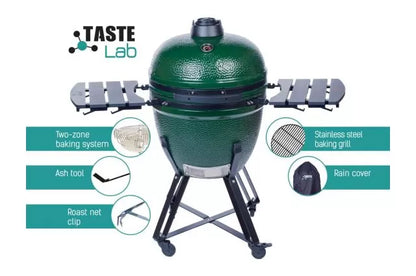 TasteLab kamado grilli vihreänä 23.5''